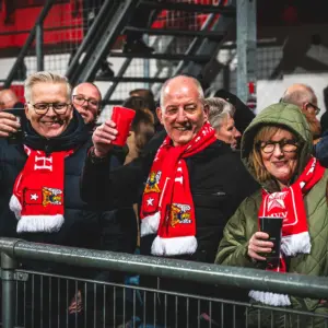 MVV supporters aan het bier